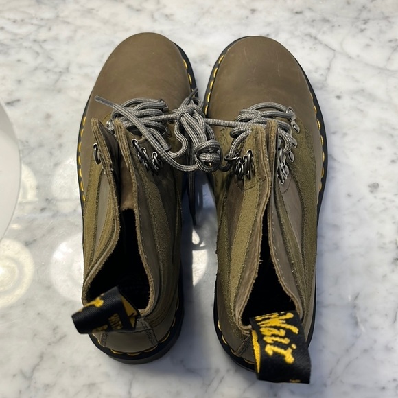 Dr. Martens 1460 Pascal Leather & Suede Lace Up Boots New Size 9 NEW main image 5